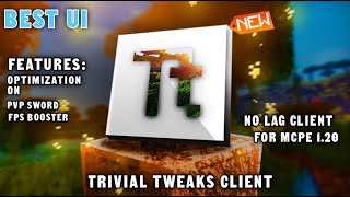 Trivial Tweaks Client For Mcpe 120 [upl. by Catha258]