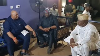 GOVERNOR ADEMOLA ADELEKE MAKES A SURPRISE VISIT TO ONDO STATE FORMER GOVERNOR OLUSEGUN MIMIKOHOME [upl. by Dombrowski]