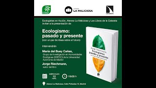 Ecologismo pasado y presente [upl. by Garrett]