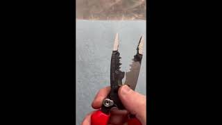 KNIPEX Wire Stripper video review by Kevin [upl. by Aihsat132]