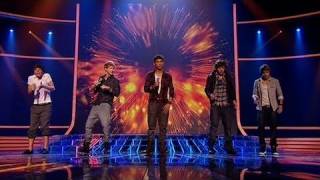 One Direction sing Viva La Vida  The X Factor Live  itvcomxfactor [upl. by Eliak]