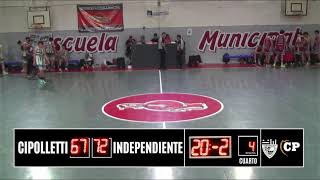 CIPOLLETTI vs INDEPENDIENTE NQN 🏀 Final U15  Partido 2 [upl. by Alister]