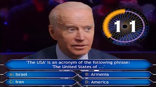 Joe Biden on Who Wants To Be A Millionaire [upl. by Hay]