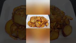 या नवरात्रीला बनवा दहा मिनिटात गोड रताळ्याचे काप sweet potato kaap  Upvas recipe kavitastastyfood [upl. by Ahsatam]