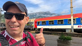 Epic Adventure by Rail Bar Montenegro🇲🇪 to Serbia 🇷🇸 [upl. by Romie493]