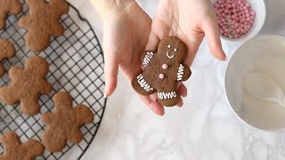 BISCOTTI PAN DI ZENZERO Ricetta originale Gingerbread [upl. by Cann]