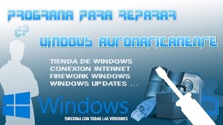 Programa para reparar Windows Automaticamente  MasVideos By TheNocs [upl. by Most304]