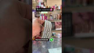 Silver kade latest design 2024  Silver bangles  karwachouth special ♥️ punjabisong jewellery [upl. by Alicia25]