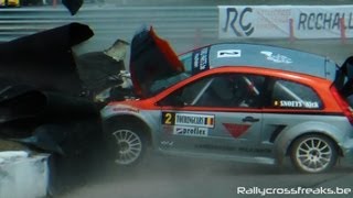 Crashes Rallycross Valkenswaard 2013 HD [upl. by Akined]