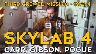 Skylab 4  Final Crewed Mission  Historical Footage amp Narration Mission Audio NASA [upl. by Aihsyn]