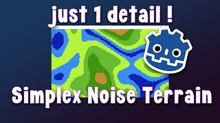 Just 1 Detail  Simplex Noise terrain [upl. by Howie]