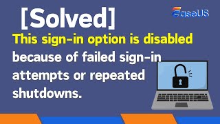 FIXED This signin option is disabled in Windows 1110 [upl. by Ringe]