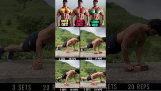 4 Most effective Chest Exercises At Home  No Need Gym  shorts chest gym homeworkout [upl. by Aralk]