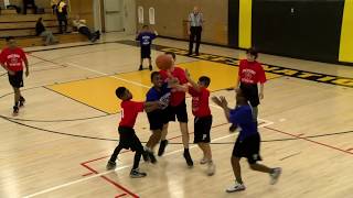 Piscataway Recreation Basketball 2020 Playoffs Game 3 Tarheels vs Badgers [upl. by Anelhtac]