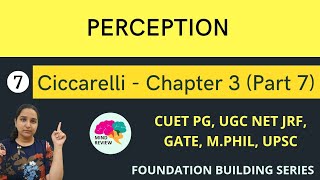 Ciccarelli Chapter 3  Part 7  PERCEPTION Gestalt Principles psychology  Mind Review [upl. by Braca767]