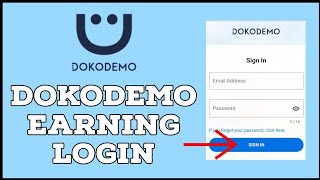 DOKODEMO Earning Login How to Login DOKODEMO Earning Account 2024 [upl. by Hunley]