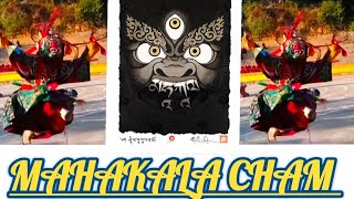 buddhistwisdom culture buddhistreligion Mahakala furious dance newvideo videos [upl. by Atiral]