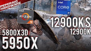 RYZEN 9 5950x e RYZEN 7 5800x3D vs I9 12900KS  A Batalha dos deuses os MELHORES da AMD e Intel [upl. by Ahgiel450]