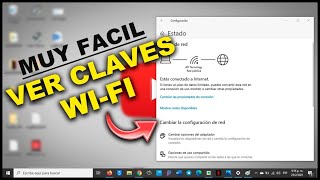 Como saber la contraseña de mi WiFi de mi pc Windows 10 2024 ✅ PASO A PASO [upl. by Aidualc685]