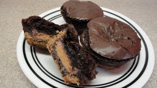 Brownie Reeses Cookie Cups [upl. by Harts875]