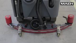 M650  M750  M830 Compact rideon scrubber dryers [upl. by Nylesaj850]