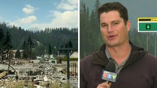 CTV News outside of Jasper No timelines for return [upl. by Eloci327]