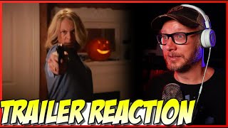 Halloween Ends  Official Trailer Reaction [upl. by Handy]