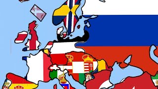 flag map of europe 1900 [upl. by Veronica]