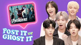 TXT Ranks the Avengers Mullets Fashion Trends and More  Post It or Ghost It  Seventeen [upl. by Pasahow]