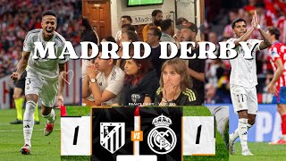 MADRID DERBY 11 Fan Reactions from NYC fans [upl. by Broderick]