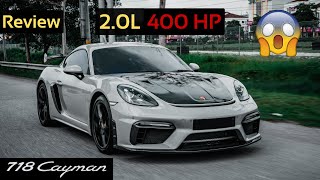 FULLY MODIFIED Porsche 718 Cayman FULL REVIEW Base Model  Stage 2 [upl. by Aynatan]