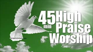 45 min High praise and worship Mixtape Naija Africa Church Songs [upl. by Lehctim695]