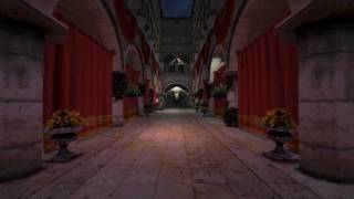 Sponza Scene 3D Animation [upl. by Akihsay]