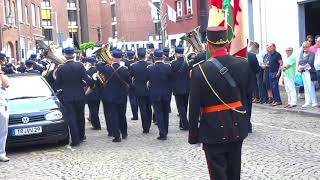 Heiligdomsvaart Maastricht 2018 Koninklijke Harmonie Sint Cecilia Mheer [upl. by Cobb]