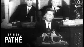 President Makes First quotState Of The Unionquot Speech 1961 [upl. by Raasch]