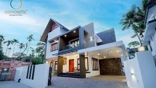 Modern 4 bhk residence in Edappally [upl. by Ahola]