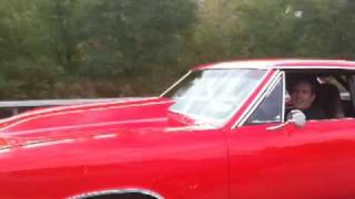 2 Guys rippin in a 1966 Chevelle pro street car [upl. by Reddy]