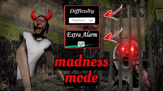 Granny Remake v18  Madness Mode with Extra alarm 🚨 amp Full Gameplay [upl. by Fari591]