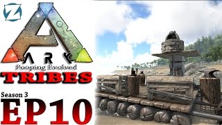 ARK Survival Evolved Tribes Gameplay  S3 Ep 10  Insane Stone and Wood Harvesting Method [upl. by Bullis]