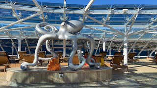 MSC GRANDIOSA YACHT CLUB POOL DECK  Josephine Alde [upl. by Godric]