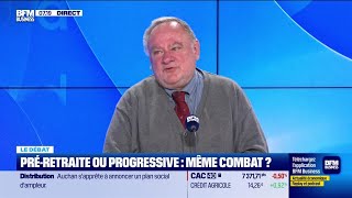 Nicolas Doze face à JeanMarc Daniel  Préretraite ou progressive même combat [upl. by Skelton]