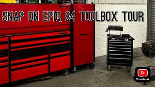 Snap On Epiq 84 Toolbox Tour [upl. by Faxan]