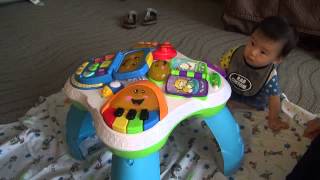 fisher price musical table おしゃべりバイリンガル・テーブル [upl. by June362]