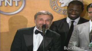 Inglourious Basterds wins Actor® for Best Ensemble Cast at SAG Awards [upl. by Ahseile]