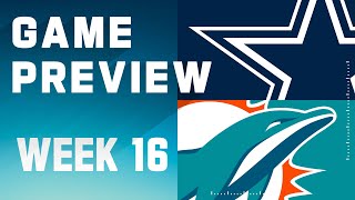 Dallas Cowboys vs Miami Dolphins  2023 Week 16 Game Preview [upl. by Akcimahs]