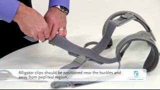 Osteoarthritis Unloader Knee Brace Fitting Video by Brace Direct [upl. by Hambley298]