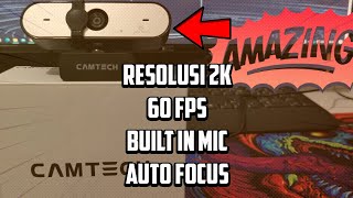 AUTO FOCUS WEBCAM DENGAN RESOLUSI 2 K INI SANGAT AMAAAZIIIINGGG [upl. by Bussy286]