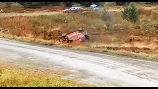 Wales Rally GB 2019 Crash Craig Breen [upl. by Starobin442]