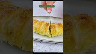 Banana Puff croissant hazelnuts italian switzerland france youtubeshorts youtube kidslove [upl. by Oly]