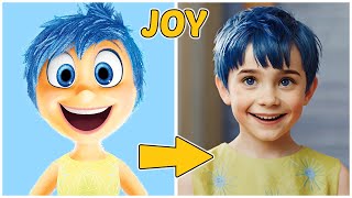 INSIDE OUT 2 Animation Movie Characters As Human Teenagers 🙆🏼‍♂️🙋🏼  Joy Embarrassment Envy [upl. by Valer]